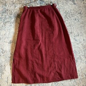 Vintage woolrich maxi skirt size L
100% linen